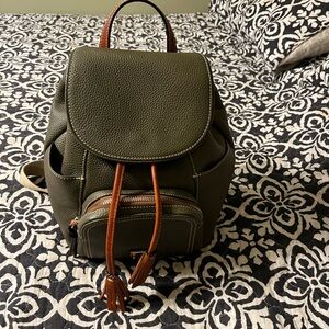 Dooney & Bourke Pebble Leather Backpack- new condition